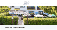 Desktop Screenshot of landgasthaus-kaster.de